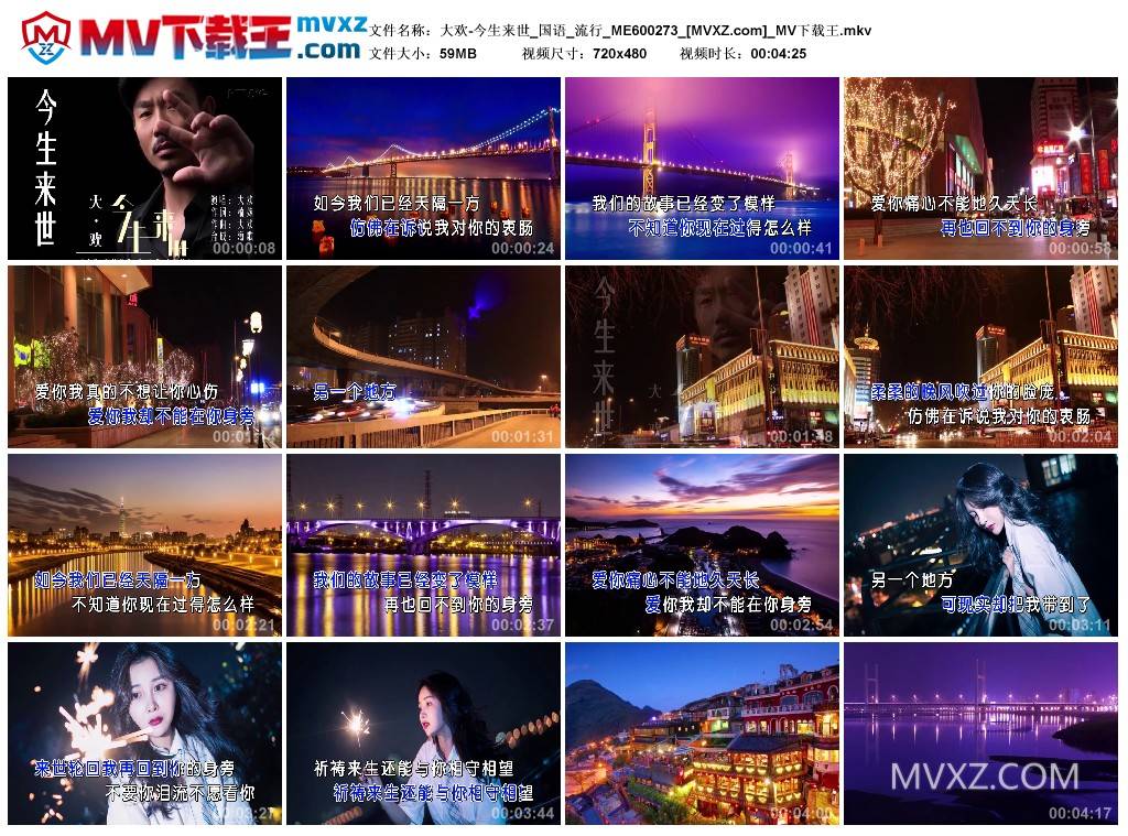 大欢-今生来世_国语_流行_ME600273